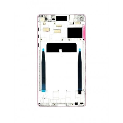 Lcd Frame Middle Chassis For Lenovo Tab 3 730x White By - Maxbhi Com