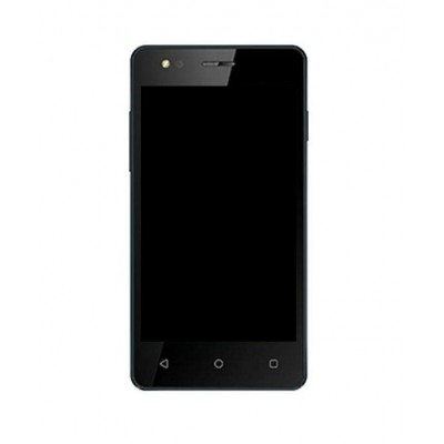 Lcd Frame Middle Chassis For Intex Aqua Eco 4g Black By - Maxbhi Com