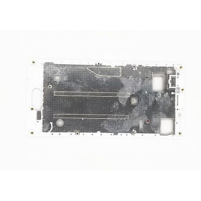 Lcd Frame Middle Chassis For Wiko Ufeel White By - Maxbhi Com