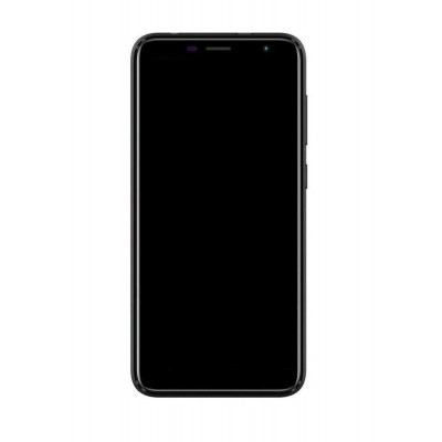 Lcd Frame Middle Chassis For Intex Infie 77 Black By - Maxbhi Com