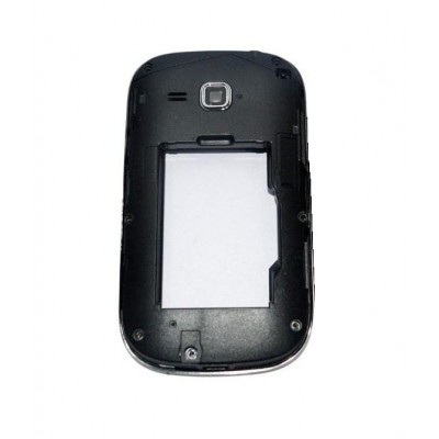 Lcd Frame Middle Chassis For Samsung Rex 90 S5292 Black By - Maxbhi Com