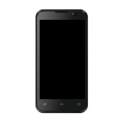 Lcd Frame Middle Chassis For Intex Aqua Y2 Pro Black By - Maxbhi Com