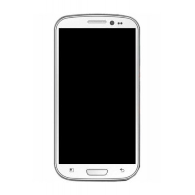 Lcd Frame Middle Chassis For Wammy Titan 2 White By - Maxbhi Com