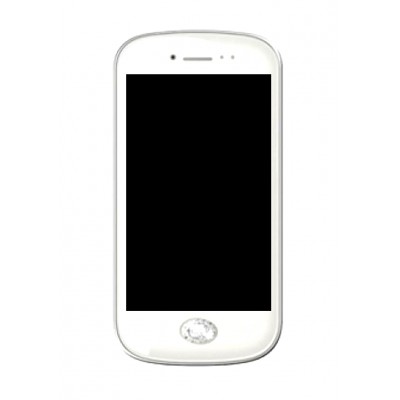 Lcd Frame Middle Chassis For Infinix Diamond X402 Black By - Maxbhi Com