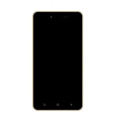 Lcd Frame Middle Chassis For Sansui S74 Black By - Maxbhi Com