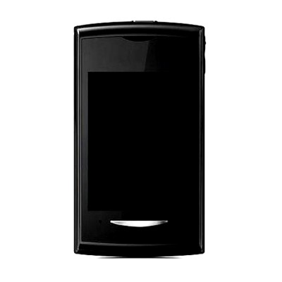 Lcd Frame Middle Chassis For Sony Ericsson W150a Yizo Black By - Maxbhi Com