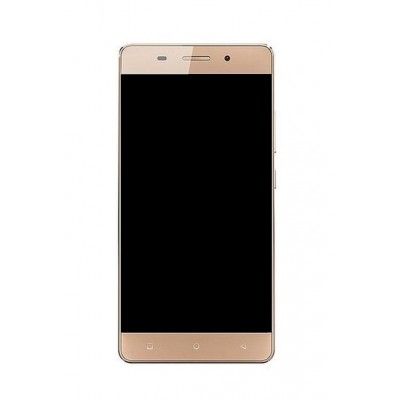 Lcd Frame Middle Chassis For Gionee Marathon M5 Mini Gold By - Maxbhi Com