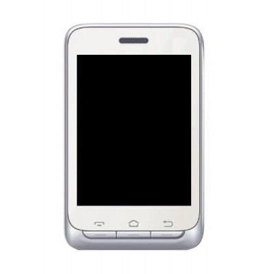Lcd Frame Middle Chassis For Iball Aura 2b White By - Maxbhi Com
