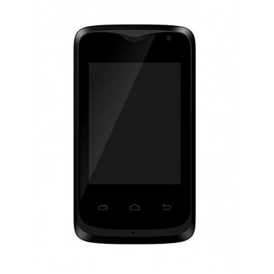 Lcd Frame Middle Chassis For Intex Aqua R2 Black By - Maxbhi Com