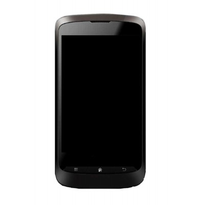 Lcd Frame Middle Chassis For Spice Xlife 350 Brown By - Maxbhi Com