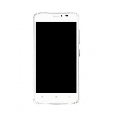 Lcd Frame Middle Chassis For Gionee Ctrl V5 Black By - Maxbhi Com