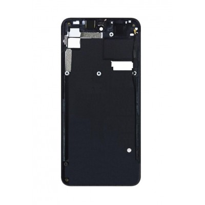 Lcd Frame Middle Chassis For Wiko View2 Pro Black By - Maxbhi Com