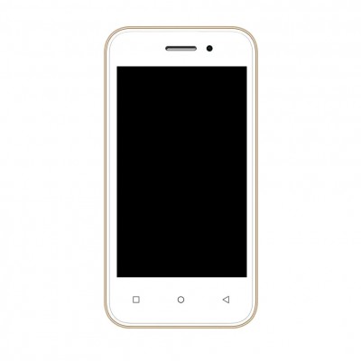 LCD Frame Middle Chassis for Zen Admire Glow Gold