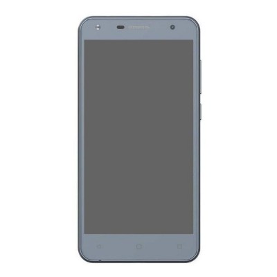 Lcd Frame Middle Chassis For Zen Admire Metal White By - Maxbhi Com