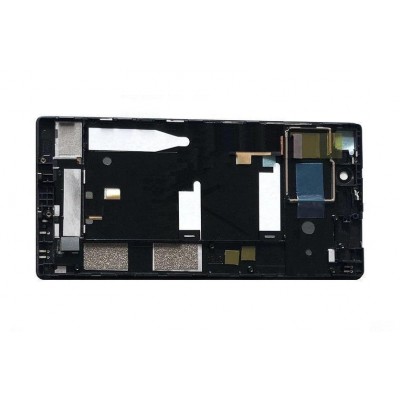 Lcd Frame Middle Chassis For Lenovo Vibe X2 Pro Blue By - Maxbhi Com