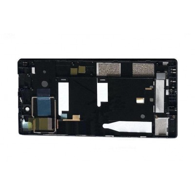 Lcd Frame Middle Chassis For Lenovo Vibe X2 Pro Pink By - Maxbhi Com
