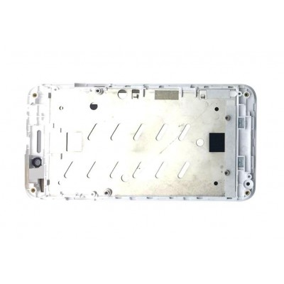 Lcd Frame Middle Chassis For Prestigio Multiphone 5400 Duo White By - Maxbhi Com