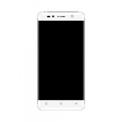 Lcd Frame Middle Chassis For Hitech Air A9 Black By - Maxbhi Com