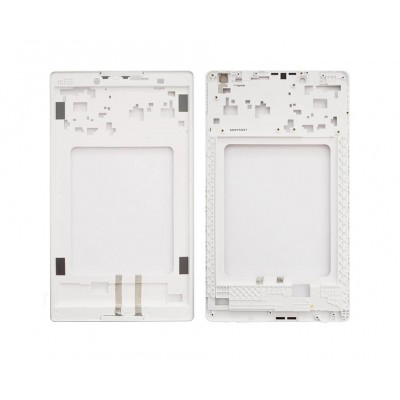 Lcd Frame Middle Chassis For Lenovo Tab 2 A8 Wifi 16gb White By - Maxbhi Com
