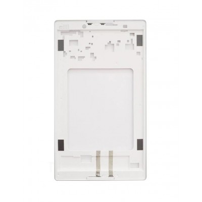 Lcd Frame Middle Chassis For Lenovo Tab 2 A8 Wifi 16gb White By - Maxbhi Com