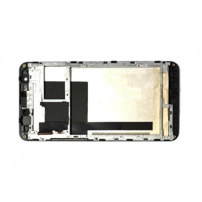 Lcd Frame Middle Chassis For Nuu X5 Black By - Maxbhi Com