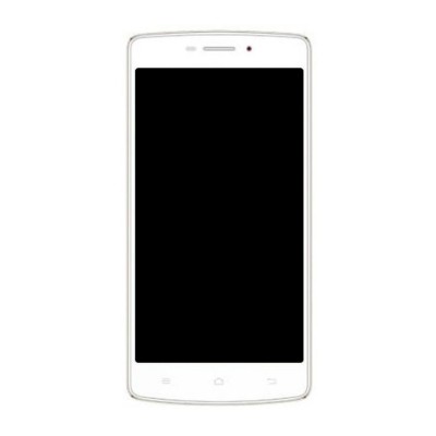 Lcd Frame Middle Chassis For Salora Njoy X E7 White By - Maxbhi Com
