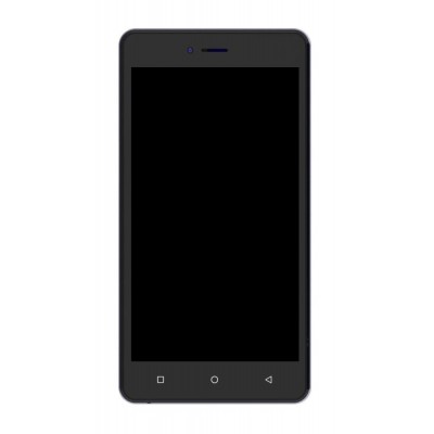 Lcd Frame Middle Chassis For Zen Cinemax Force Silver By - Maxbhi Com