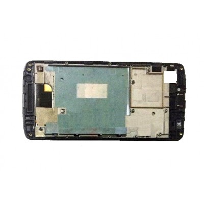 Lcd Frame Middle Chassis For Acer Liquid E700 Trio White By - Maxbhi Com