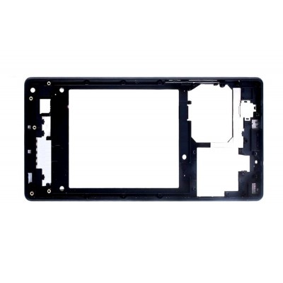Lcd Frame Middle Chassis For Vernee Mix 2 White By - Maxbhi Com