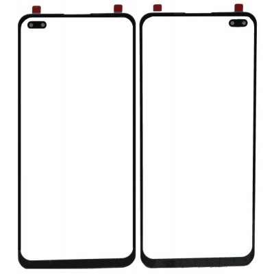 Replacement Front Glass For Oppo F17 Pro Blue By - Maxbhi Com