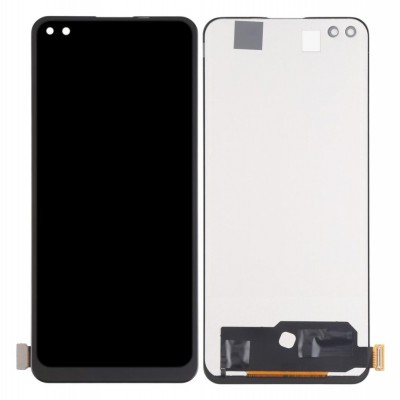 Lcd With Touch Screen For Oppo F17 Pro Black By - Maxbhi Com