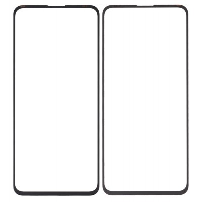 Replacement Front Glass For Asus Zenfone 7 Zs670ks Black By - Maxbhi Com