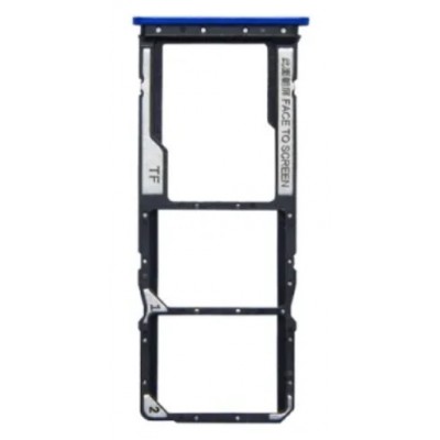 Sim Card Holder Tray For Xiaomi Poco M2 Blue - Maxbhi Com