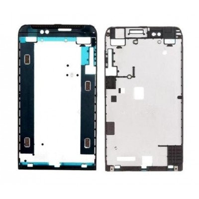 Lcd Frame Middle Chassis For Htc One V T320e G24 White By - Maxbhi Com