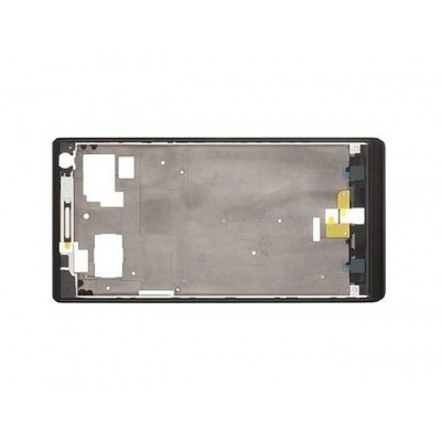 Lcd Frame Middle Chassis For Huawei Ascend P1 U9200 Black By - Maxbhi Com