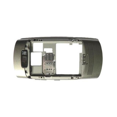 Lcd Frame Middle Chassis For Nokia Asha 303 Graphite By - Maxbhi Com