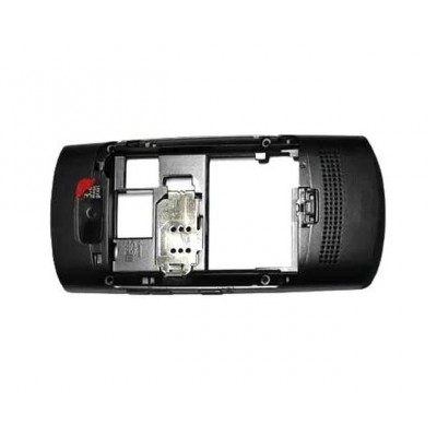 Lcd Frame Middle Chassis For Nokia Asha 303 Purple By - Maxbhi Com