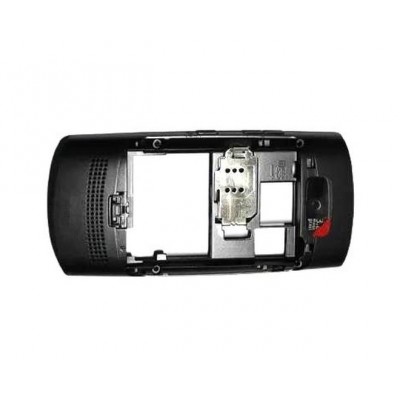 Lcd Frame Middle Chassis For Nokia Asha 303 Purple By - Maxbhi Com