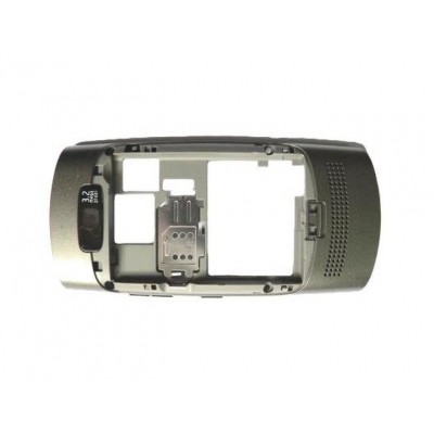 Lcd Frame Middle Chassis For Nokia Asha 303 White By - Maxbhi Com