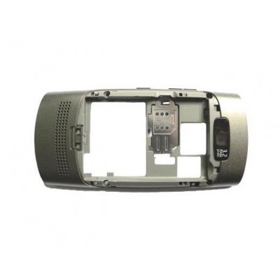 Lcd Frame Middle Chassis For Nokia Asha 303 White By - Maxbhi Com