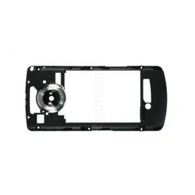 Lcd Frame Middle Chassis For Samsung I8910 Omnia Hd Gold By - Maxbhi Com