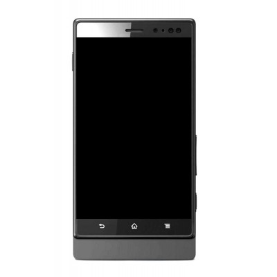 Lcd Frame Middle Chassis For Sony Xperia Sola White By - Maxbhi Com