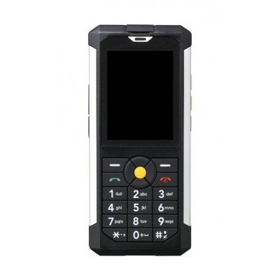 Lcd Frame Middle Chassis For Cat B100 White By - Maxbhi Com