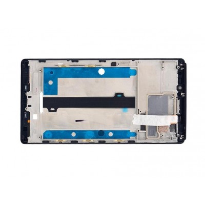 Lcd Frame Middle Chassis For Lenovo Vibe Z2 Pro K920 White By - Maxbhi Com