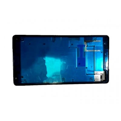 Lcd Frame Middle Chassis For Sony Xperia Z2a D6563 Black By - Maxbhi Com