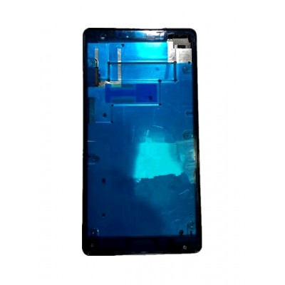Lcd Frame Middle Chassis For Sony Xperia Z2a D6563 White By - Maxbhi Com