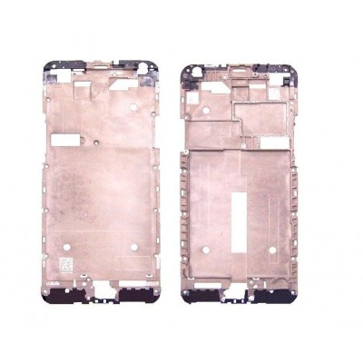 Lcd Frame Middle Chassis For Meizu M1 Note Pink By - Maxbhi Com