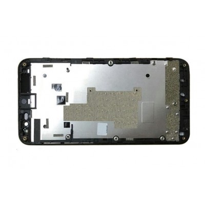 Lcd Frame Middle Chassis For Vodafone Smart Prime 6 Silver By - Maxbhi Com