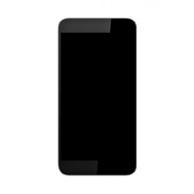 Lcd Frame Middle Chassis For Micromax Canvas Amaze Q395 White By - Maxbhi Com