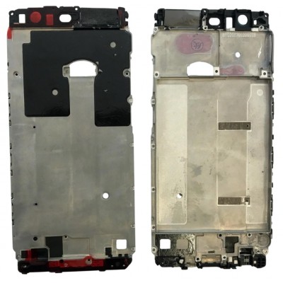Lcd Frame Middle Chassis For Honor V9 Red By - Maxbhi Com